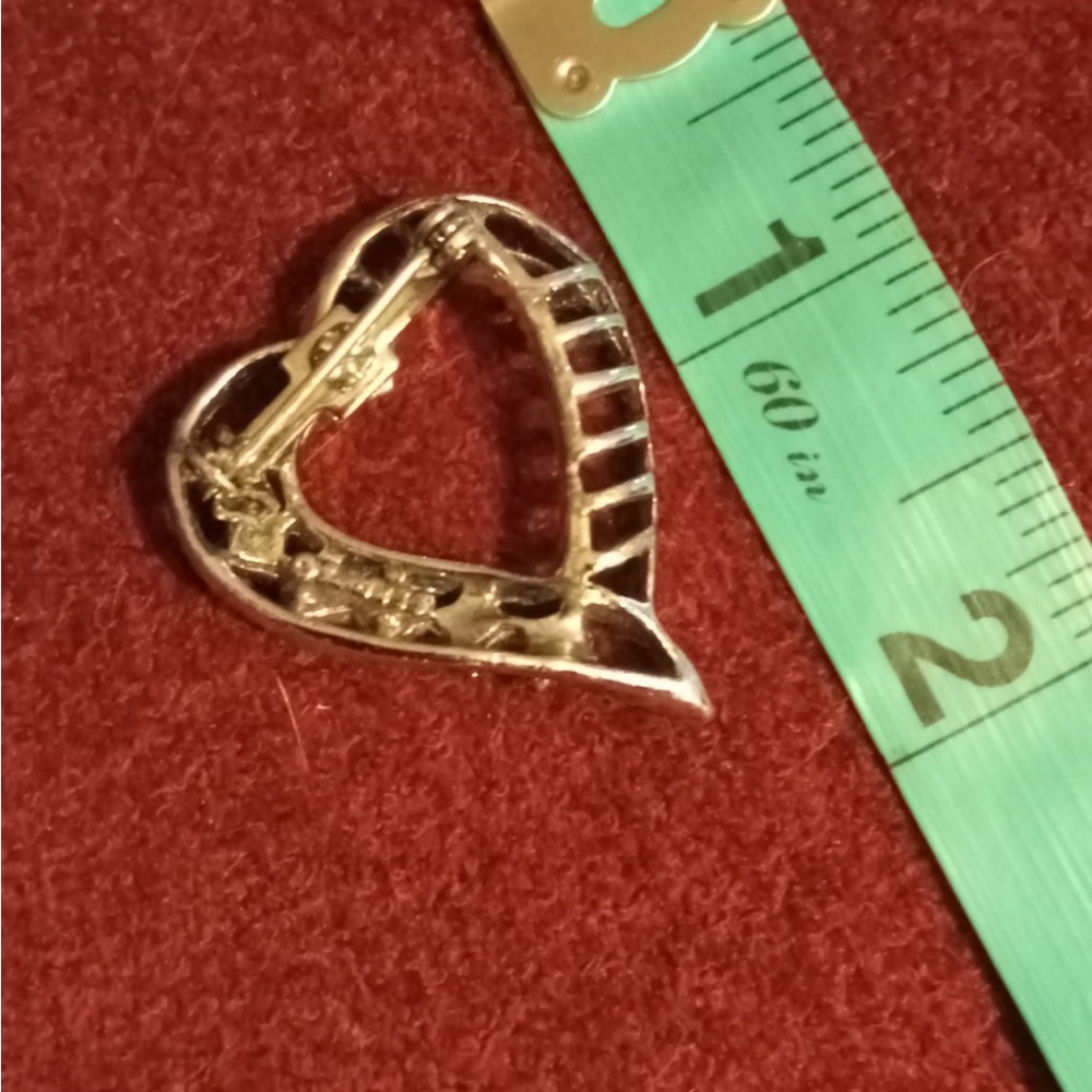 Heart-Shaped Brooch